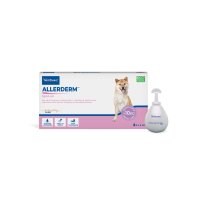 VIRBAC Allerderm Spot-On M-XL pentru caini, pipete pentru piele sensibila si blana, 4 ml x 6 bucati - 1