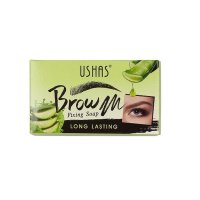 Ushas Brow Fixing Soap cu Pensula - Sapun pentru Stilizarea Sprancenelor cu Aloe Vera - 2