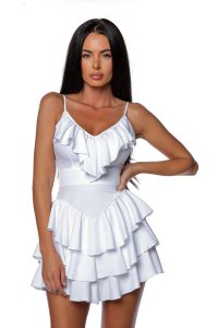 Rochie Black White in Stil Rus - 1