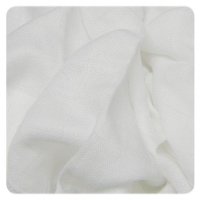 Set 10 scutece din muselina de bumbac 70x70cm Alb XKKO - 1