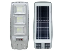 Lampa solara stradala cu senzor de miscare telecomanda 100W cu 3 casete Model JG 803 - 1