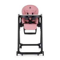 Scaun de masa Petite&Mars Tasty 3 in 1, 6-36 luni, pana la 15 kg, reglabil, pliabil, aluminiu, roz - 1