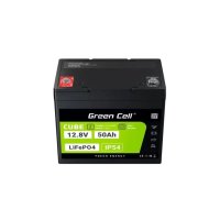 Acumulator litiu LiFePO4 Greencell 12.8V 50Ah, 270x175x220mm, LFPGC12V50AH - 2
