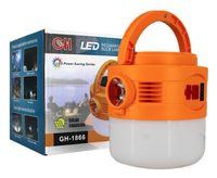 Lampa solara suspendata multifunctionala cu indicator de baterie GH1866 - 1