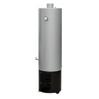 Boiler pe lemne + electric 120L - 1