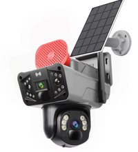 Camera de supraveghere 4G 8MP Dual Lens monitorizare clara viziune nocturna si control prin Aplicatie - 1