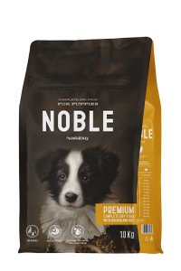 NashiDay Noble Hrana Uscata pentru Catei cu Pui si Orez, 10 kg - 1