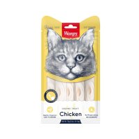 WANPY Creamy Treat, Pui, punguță recompense monoproteică pisici, (piure), 70g - 5