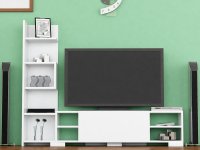 Comoda TV Pera - Alb - 3