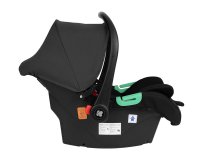 Carucior modular 3in1 KikkaBoo Darling Black 2024 - reversibil si usor de manevrat - 2