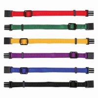 Zgarda Chinga Reglabila M-L 22-35cm/ 10mm, 6 buc/ set 15555 - 1