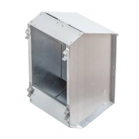 Hranitoare metalica pentru iepuri Kerbl Germany, 2.2 L, cu autoalimentare - 1
