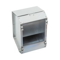 Hranitoare metalica pentru iepuri Kerbl Germany, 2.2 L, cu autoalimentare - 2