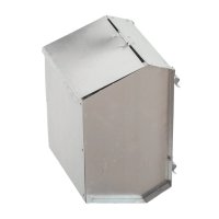 Hranitoare metalica pentru iepuri Kerbl Germany, 2.2 L, cu autoalimentare - 3