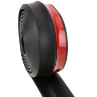 Banda Protectie Spoiler, Bara Tuning Auto Universala din Cauciuc, Neagra, 2.5 M - 6