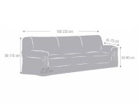 Husa pentru Canapea e-Protect Universal Dream C06, 180-230 cm - 3
