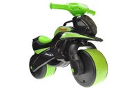 Motocicleta fara pedale pentru copii Music 013959, verde si negru, cu efecte sonore - 2