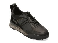 Pantofi sport barbatesti REPLAY negri, model MS1P2SL, din material textil si piele naturala - 1