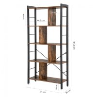 Biblioteca Vasagle, 154.5x74x30cm - 5