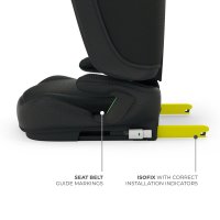 Scaun auto pentru copii Kinderkraft Unity2 Black 100-150 cm, pliabil, i-size, spatar reglabil, tetiera ajustabila - 7
