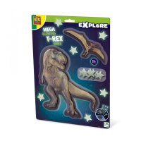 Set Stickere Stralucitoare T-Rex si Pterozaur pentru Decorarea Camerei - 2