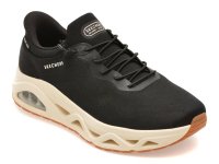 Pantofi sport SKECHERS UNO GLIDE-STEP negri din material textil - 1