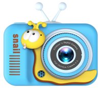 Camera pentru copii HD 1080P Melc Albastru - 1