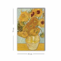 Tablou Multicolor Florencia Creek 45x70 cm de Vincent van Gogh - 3