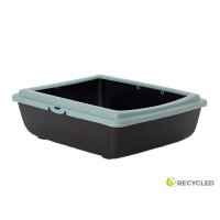 MP BERGAMO Juliet Eco - Litiera pentru Pisici Verde, 48x38x14 cm - 2