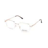 Ochelari de vedere dama Raizo V114 C1 - Auriu, Stil Polygon - 1