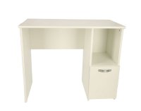 Birou Boston, alb, 90x45x75 cm - 1