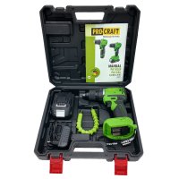Autofiletanta pe Acumulator Procraft PA18LiN, 20 V DC, 2 Ah, 0-600/0-2100 rpm - 7