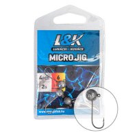 Cap de Jig L&K Microjig 2316, 3g (Carlige Nr. 2) - Performanta si Flexibilitate - 1