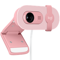 LOGITECH Brio 100 Webcam Full HD - ROSE - USB - 3