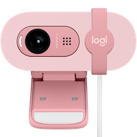 LOGITECH Brio 100 Webcam Full HD - ROSE - USB - 1