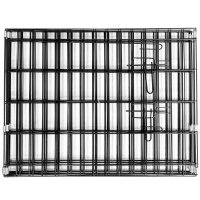 Tarc animale companie fier configurabil usa acces xxl, 120x120x60 cm, pliabil, negru - 14