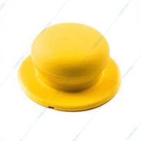 Maner din plastic galben pentru capacul de praf al cisternei - 1