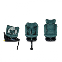 Scaun auto Cosatto All in All Extra Wildwood pentru copii 40-150 cm, I-Size, cu Isofix si rotatie 360 - 2