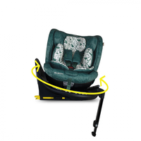 Scaun auto Cosatto All in All Extra Wildwood pentru copii 40-150 cm, I-Size, cu Isofix si rotatie 360 - 10