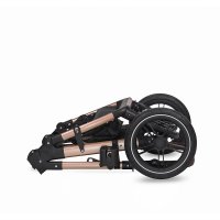 Carucior pentru copii Coccolle Melora Diamond Black 3 in 1 Transformabil, Reversibil, Cadru din aluminiu, Pliere compacta, Maner ajustabil, Spatar reglabil si Accesorii incluse - 3