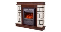 Semineu electric Nazary mini nuc & Cristina, Art Flame, 874x1080x245 mm, 2000W - 2