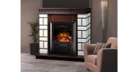 Semineu electric Nazary mini nuc & Cristina, Art Flame, 874x1080x245 mm, 2000W - 3