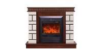 Semineu electric Nazary mini nuc & Cristina, Art Flame, 874x1080x245 mm, 2000W - 1