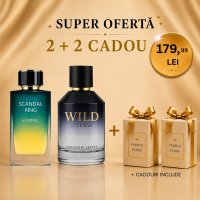 Scandal King + Wild Intense - Set de parfumuri cu 2 cadouri - 1