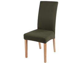 UB Set 6 huse pentru scaun model KHAKI simplu CC-96 - 1