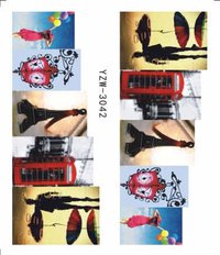 Tatuaj decor unghii YZW-3042 - 1