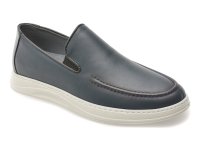 Mocasini BITE THE BULLET bleumarin, OY970, din piele naturala - 1