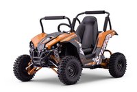 UTV electric pentru copii NITRO GoKid Savana 1200W 48V cu diferential, culoare portocalie - 1