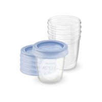 Recipiente pentru depozitarea laptelui matern, 5 bucati, SCF619/05, Philips Avent - 1