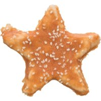TRIXIE Christmas Denta Fun Star, Pui, punguță recompense fără cereale câini, 30g - 3